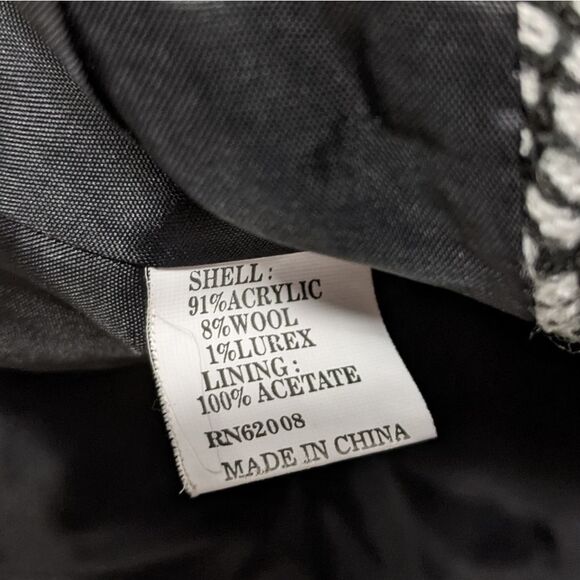 Insight Black and White Zigzag Blazer - Picture 5 of 6